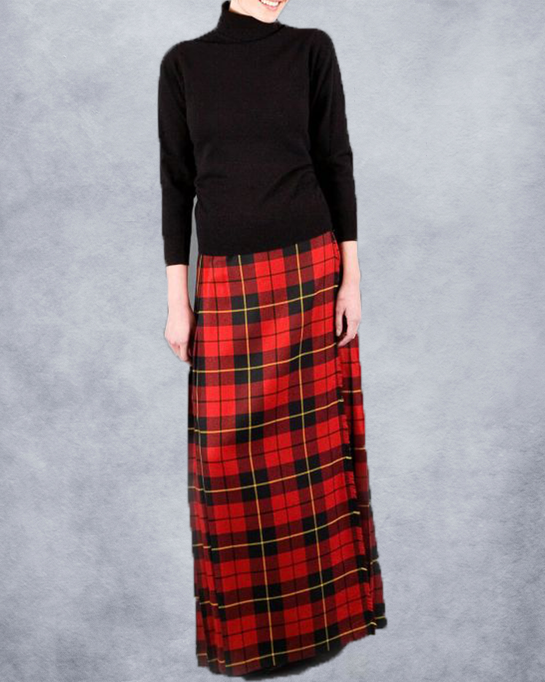 Ladies Kilted Hostess Skirt